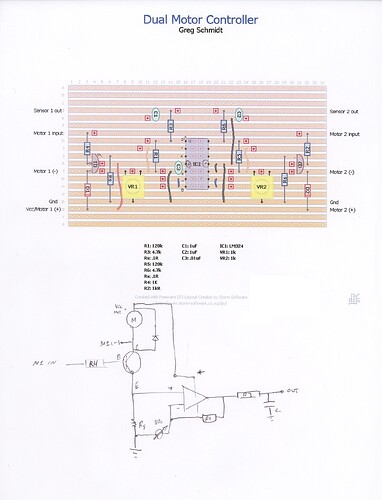 Motor Controller Schematic