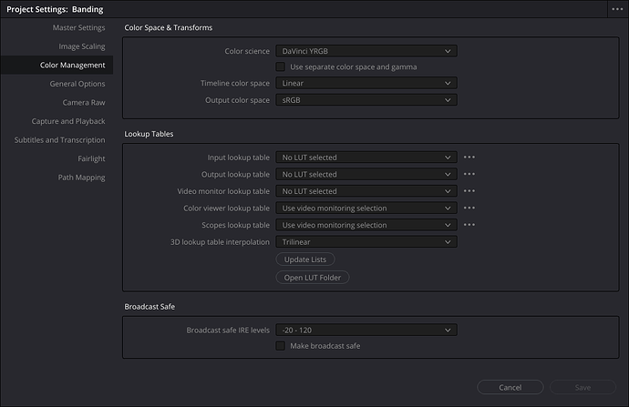 2024-12-09 Resolve Project Setup