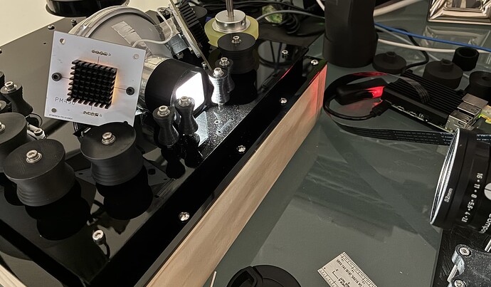 20250730 aluminum sphere setup